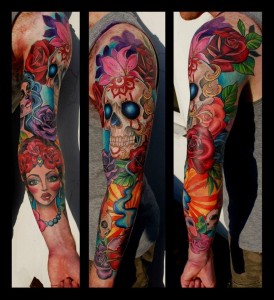 Hannah Calavera Tattoos Oxford Tattoo artist in an 